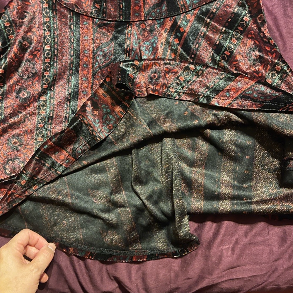 Hollister skirt brand new! Tribal skater skirt